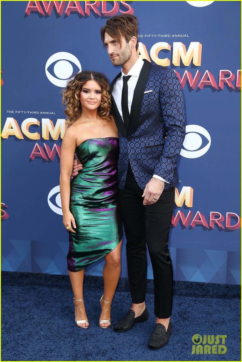 Maren Morris & New Husband Ryan Hurd Couple Up at ACM Awards 2018