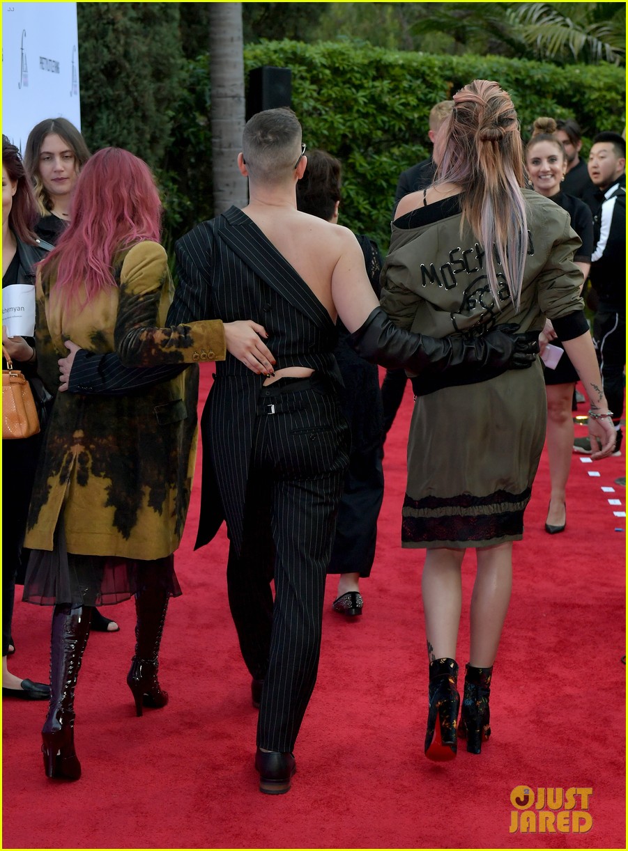 Paris Jackson & Frances Bean Cobain Join Jeremy Scott at Daily Front