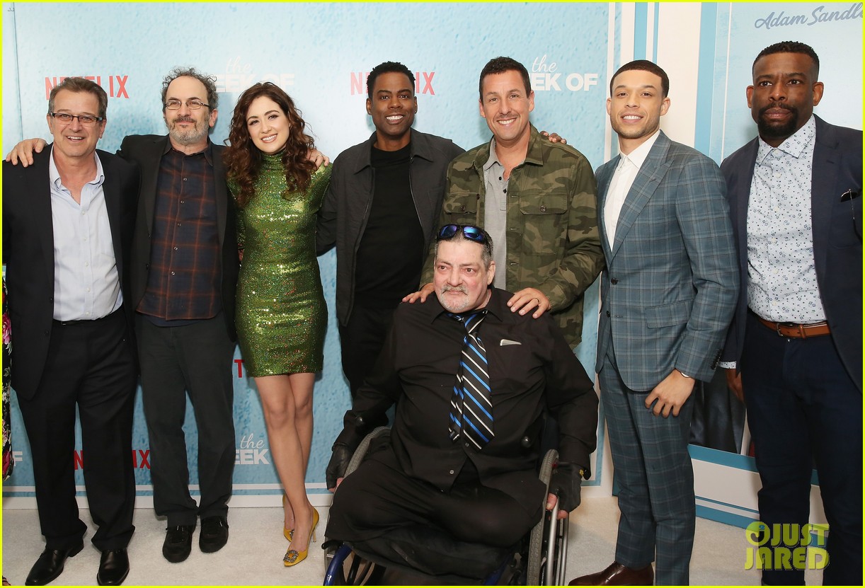 Full Sized Photo of adam sandler chris rock buddy up at the week of