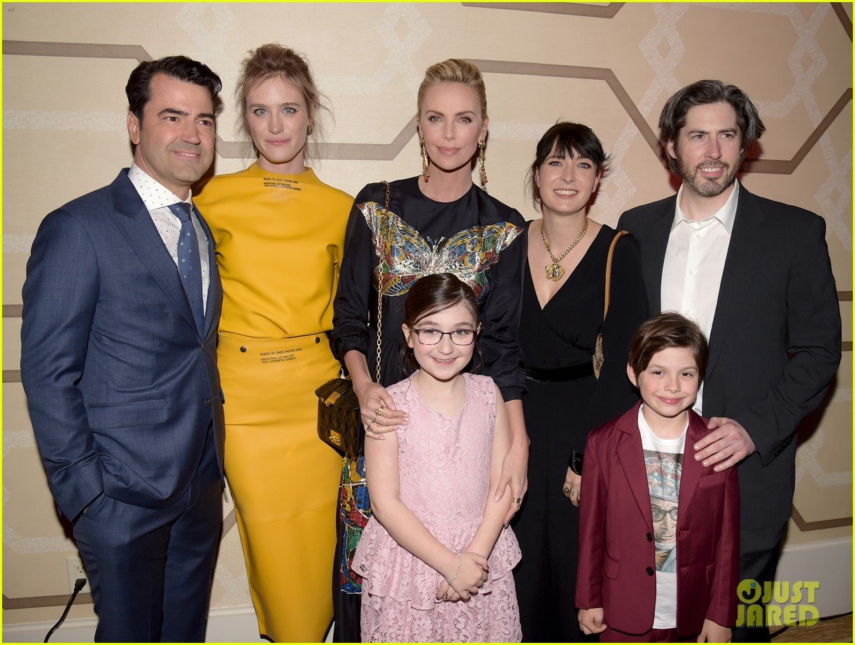 Charlize Theron & Mackenzie Davis Step Out for 'Tully' Premiere Photo