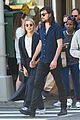 dianna agron winston marshall match in navy clothing 01