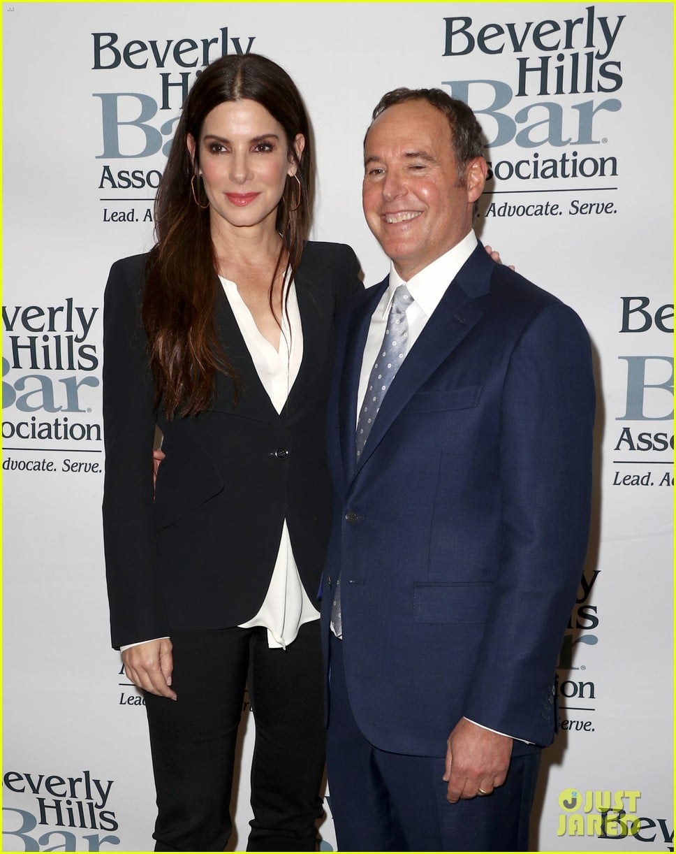 Sandra Bullock Supports Lawyer Cliff GilbertLurie at Entertainment