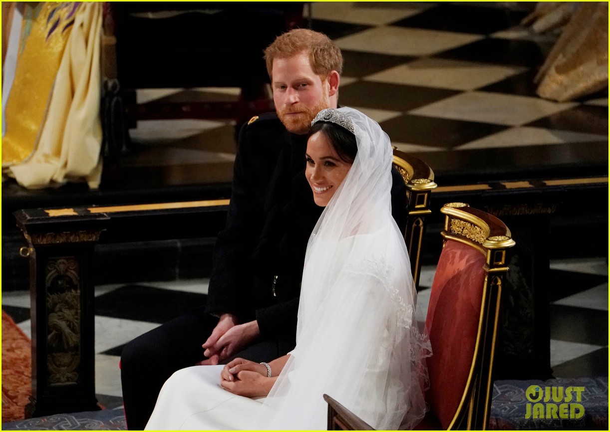 Prince Charles Walks Meghan Markle Down Aisle at Royal Wedding (Photos
