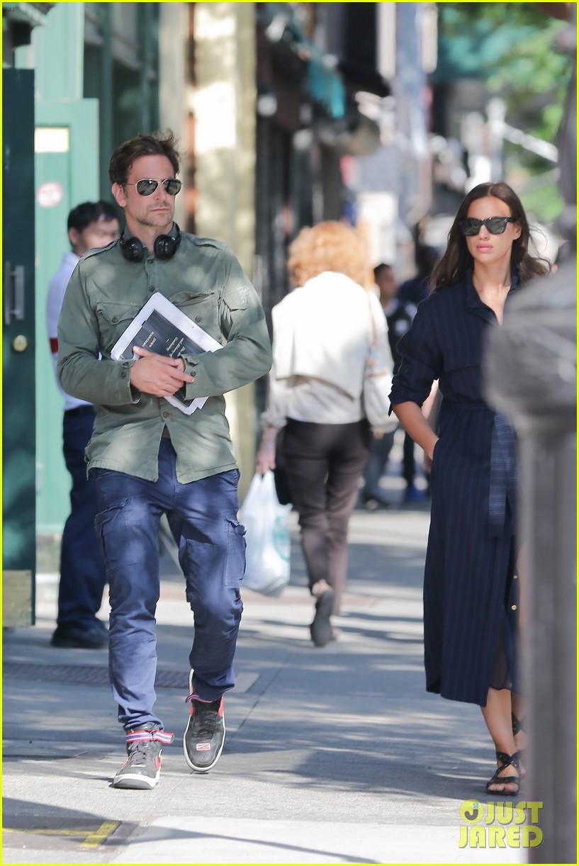 Bradley Cooper & Irina Shayk Couple Up for Afternoon Meeting Photo