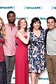 frozen broadway cast get together to promote album at siriusxm 02