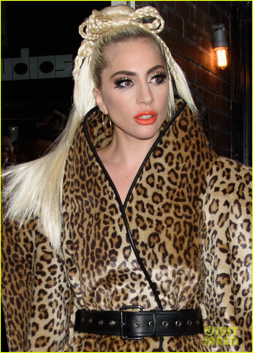 Photo: lady gaga rocks fierce leopard print outfit in nyc 07 | Photo