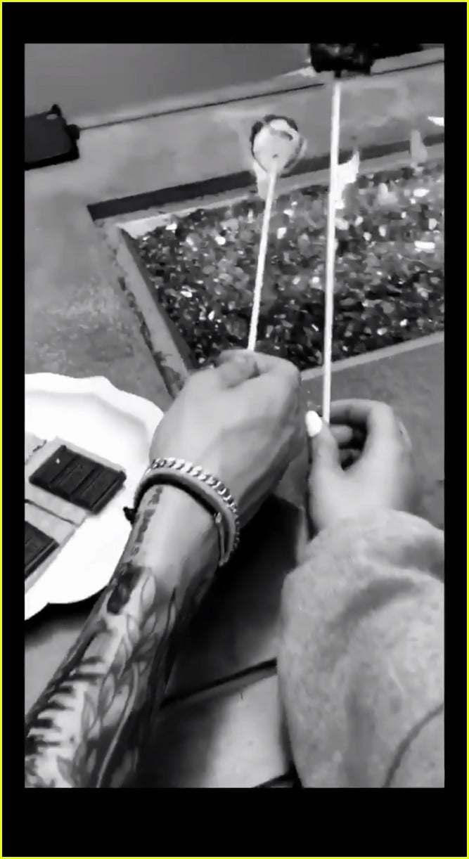 Ariana Grande & Pete Davidson Roast Marshmallows Together in Memorial