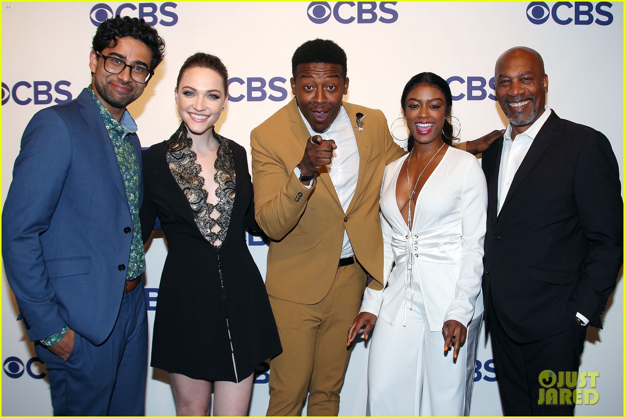 brandon micheal hall brings god friended me to cbs upfronts 034084416