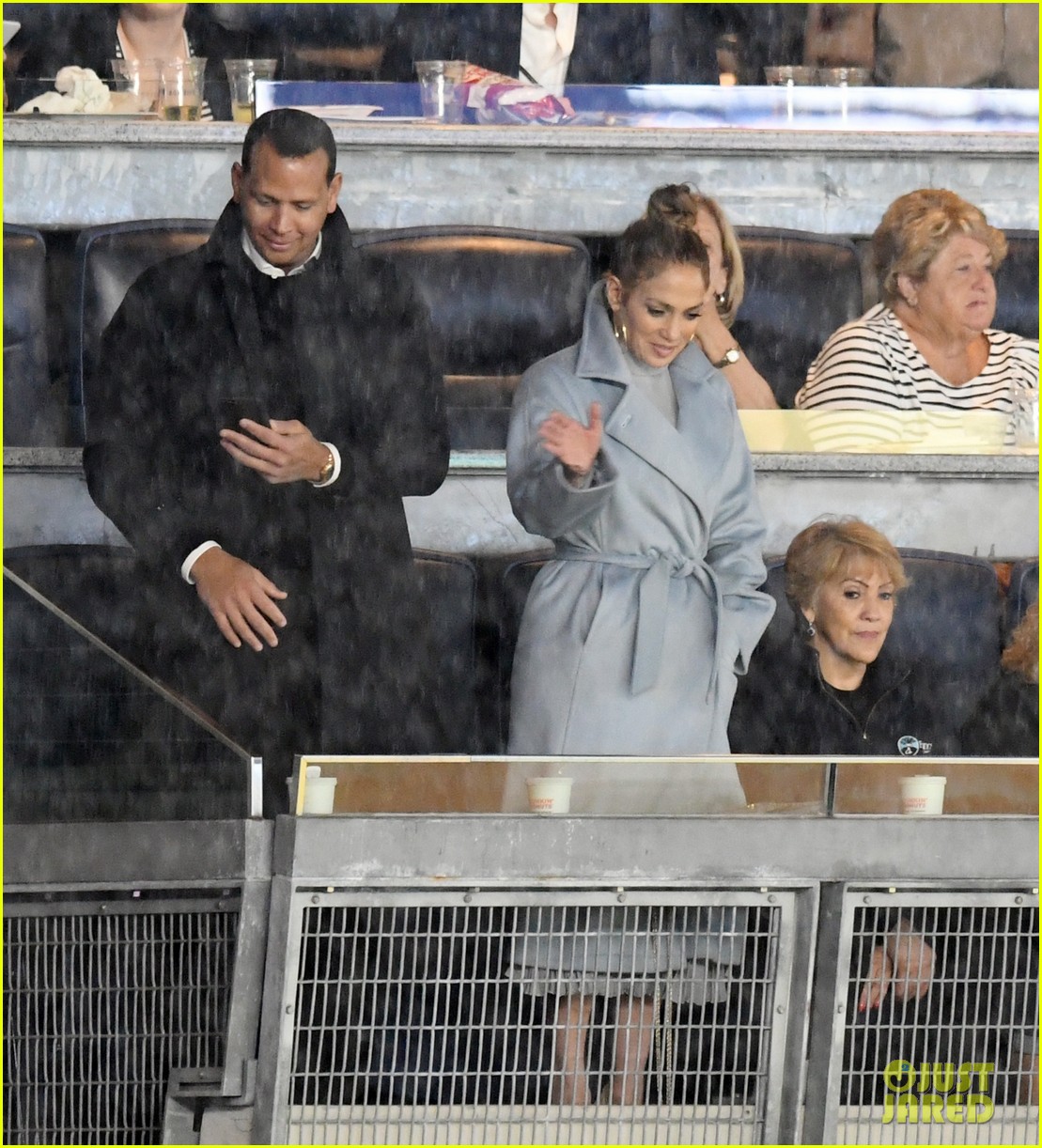 Jennifer Lopez & Alex Rodriguez Head to Yankees Game in NYC! Photo