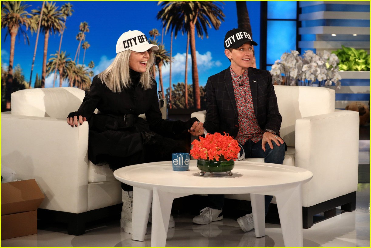 Diane Keaton Tells Ellen DeGeneres the 3 Places She'd Like to Touch On