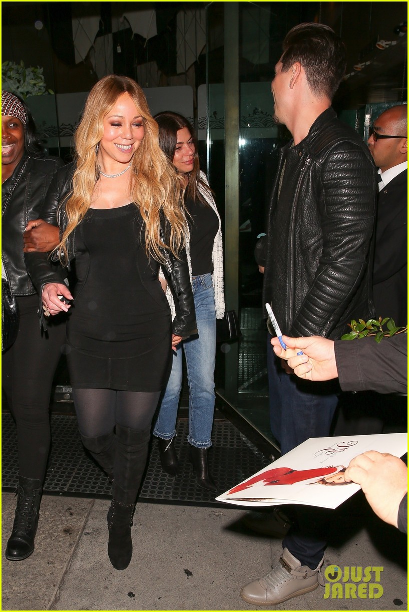 Mariah Carey & Boyfriend Bryan Tanaka Go on a Dinner Date in Beverly