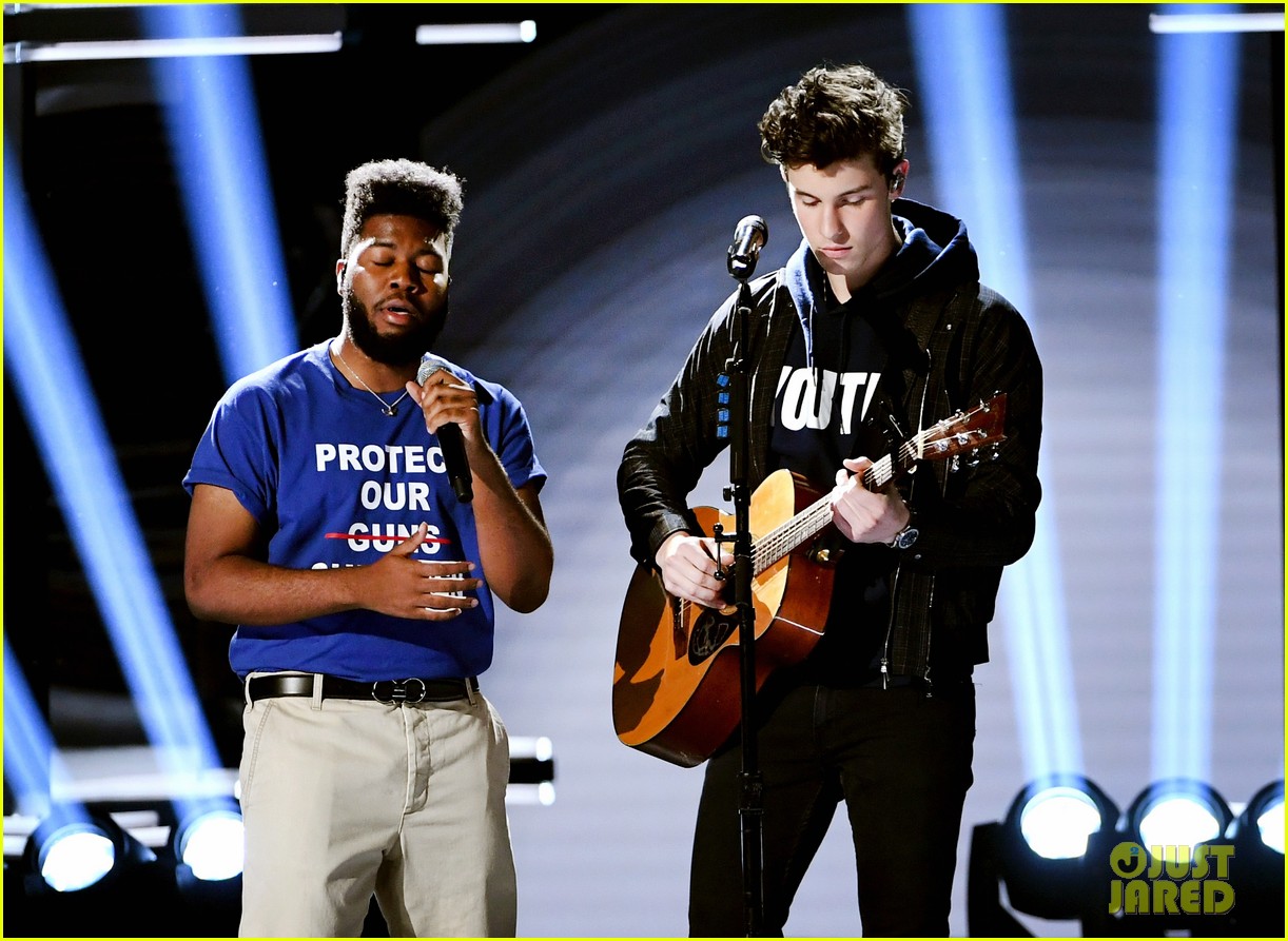 Shawn Mendes & Khalid Perform with MSD Students at Billboard Music