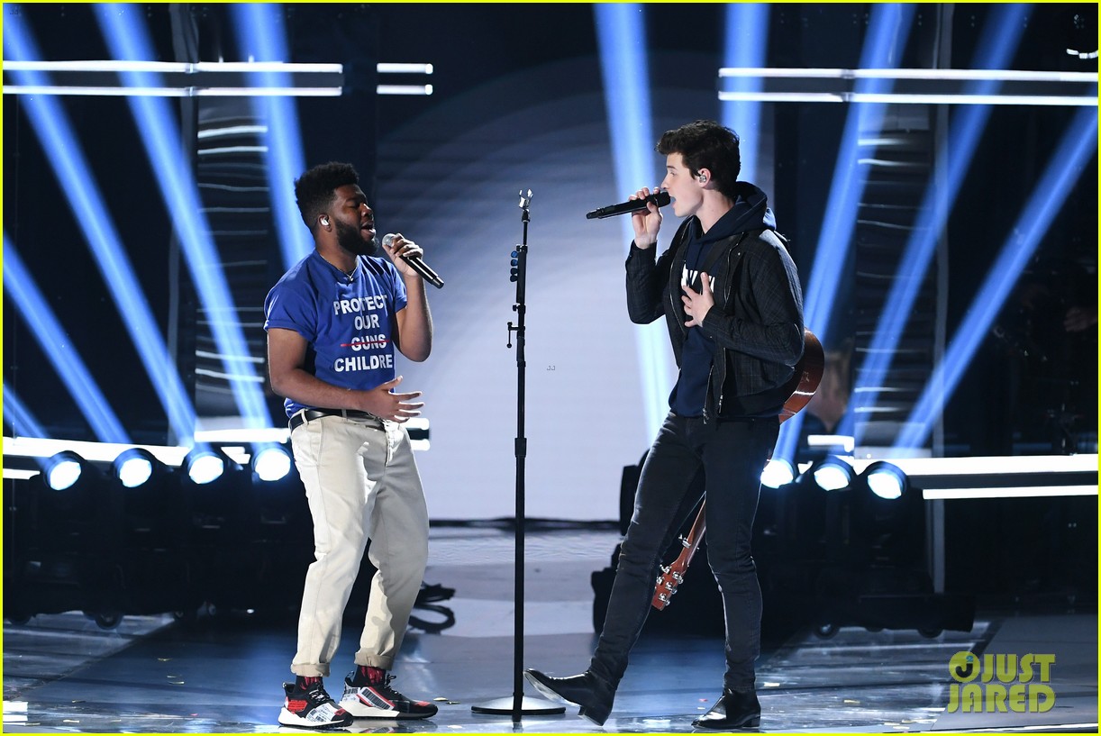 Shawn Mendes & Khalid Perform with MSD Students at Billboard Music