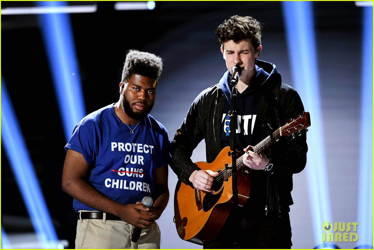 Shawn Mendes & Khalid Perform with MSD Students at Billboard Music