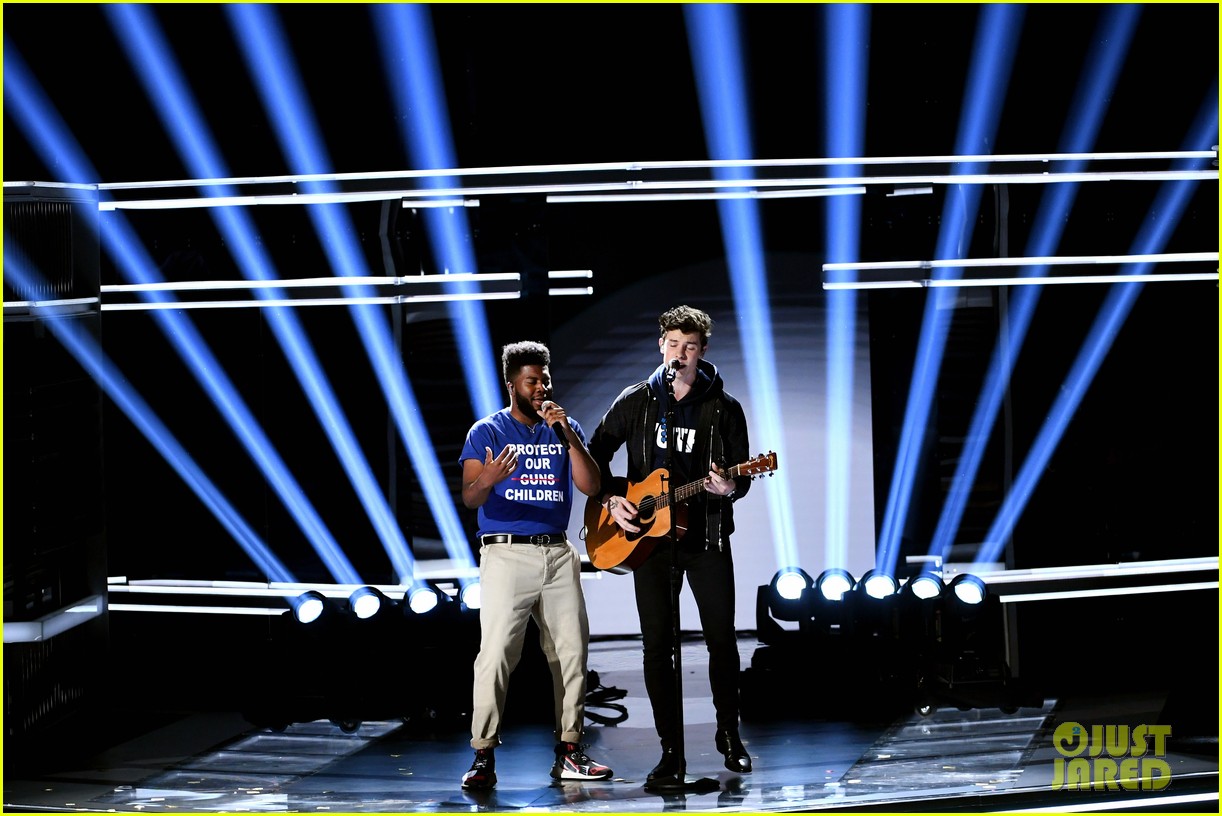 Shawn Mendes & Khalid Perform with MSD Students at Billboard Music