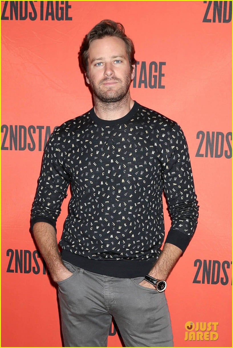 Armie Hammer & Josh Charles Promote 'Straight White Men' in NYC Photo