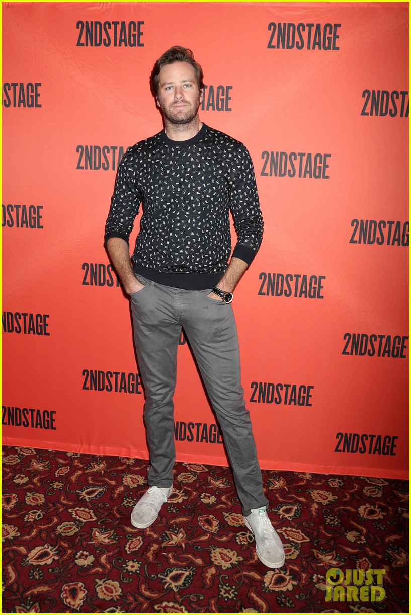 Armie Hammer & Josh Charles Promote 'Straight White Men' in NYC Photo