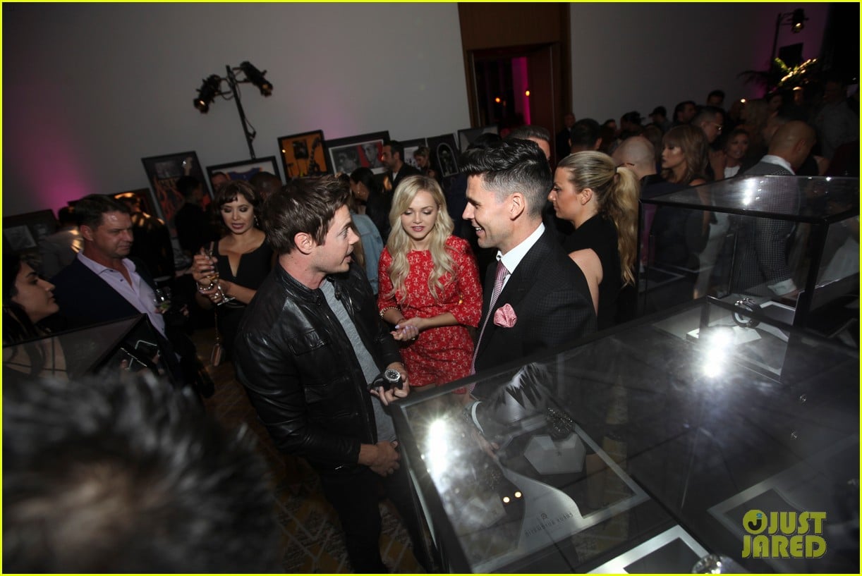 Josh Henderson & Girlfriend Oana Gregory Enjoy a Date Night at The