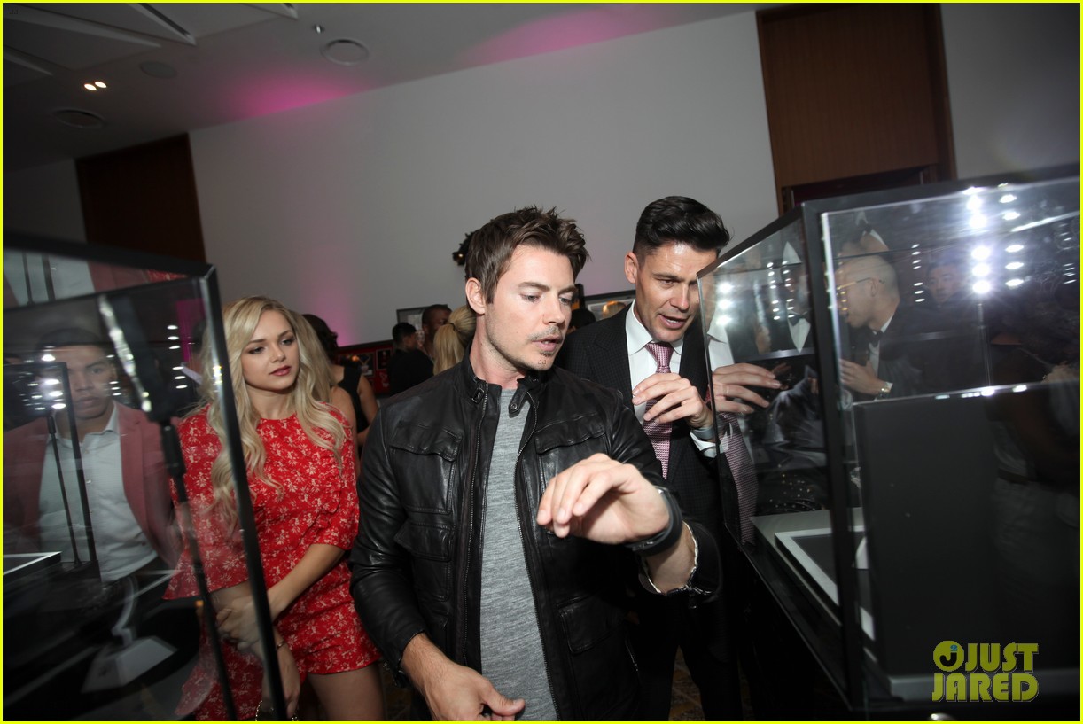 Josh Henderson & Girlfriend Oana Gregory Enjoy a Date Night at The