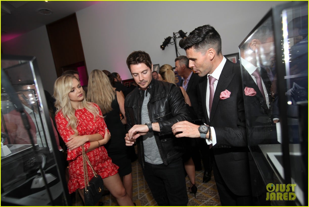 Josh Henderson & Girlfriend Oana Gregory Enjoy a Date Night at The