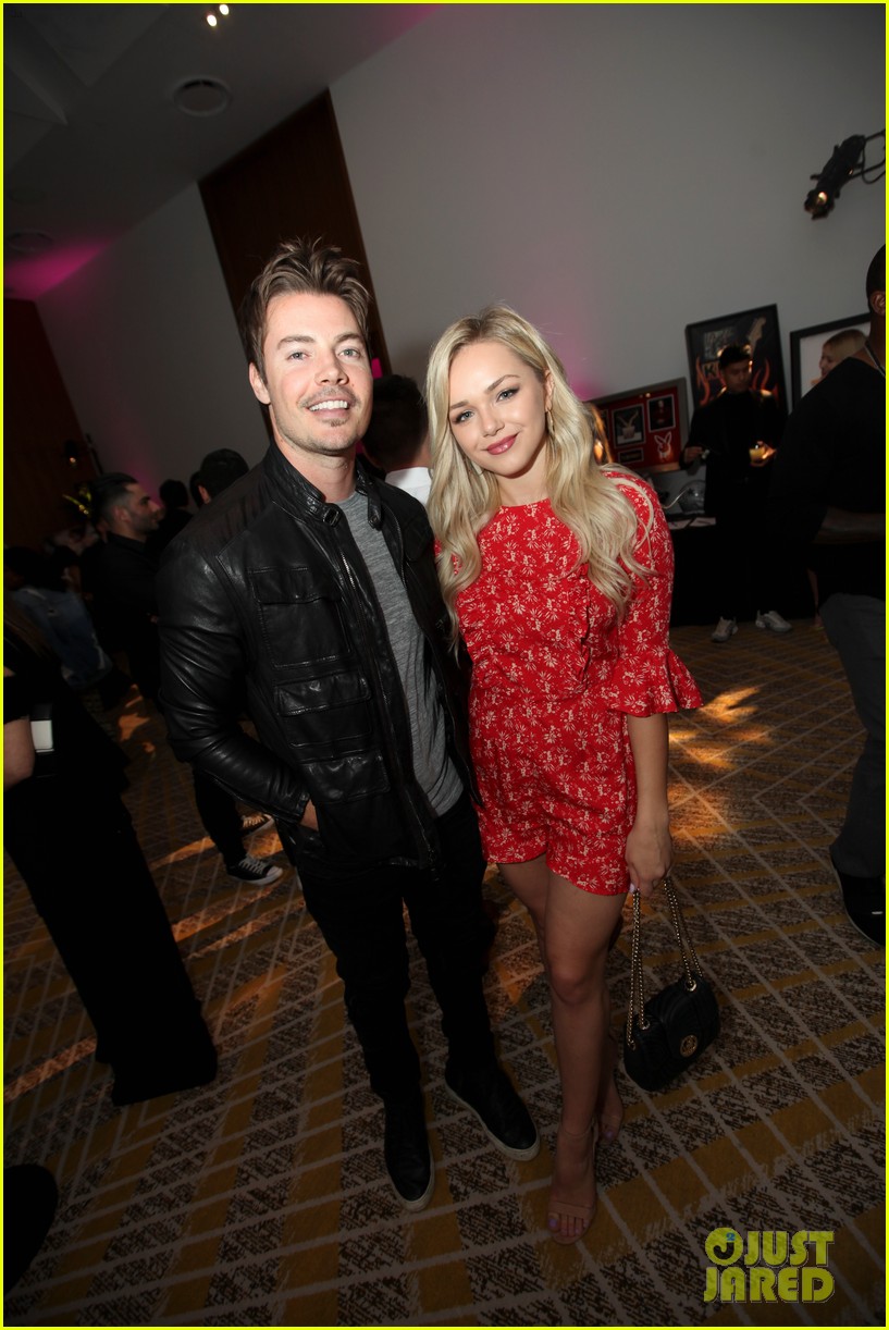Josh Henderson & Girlfriend Oana Gregory Enjoy a Date Night at The