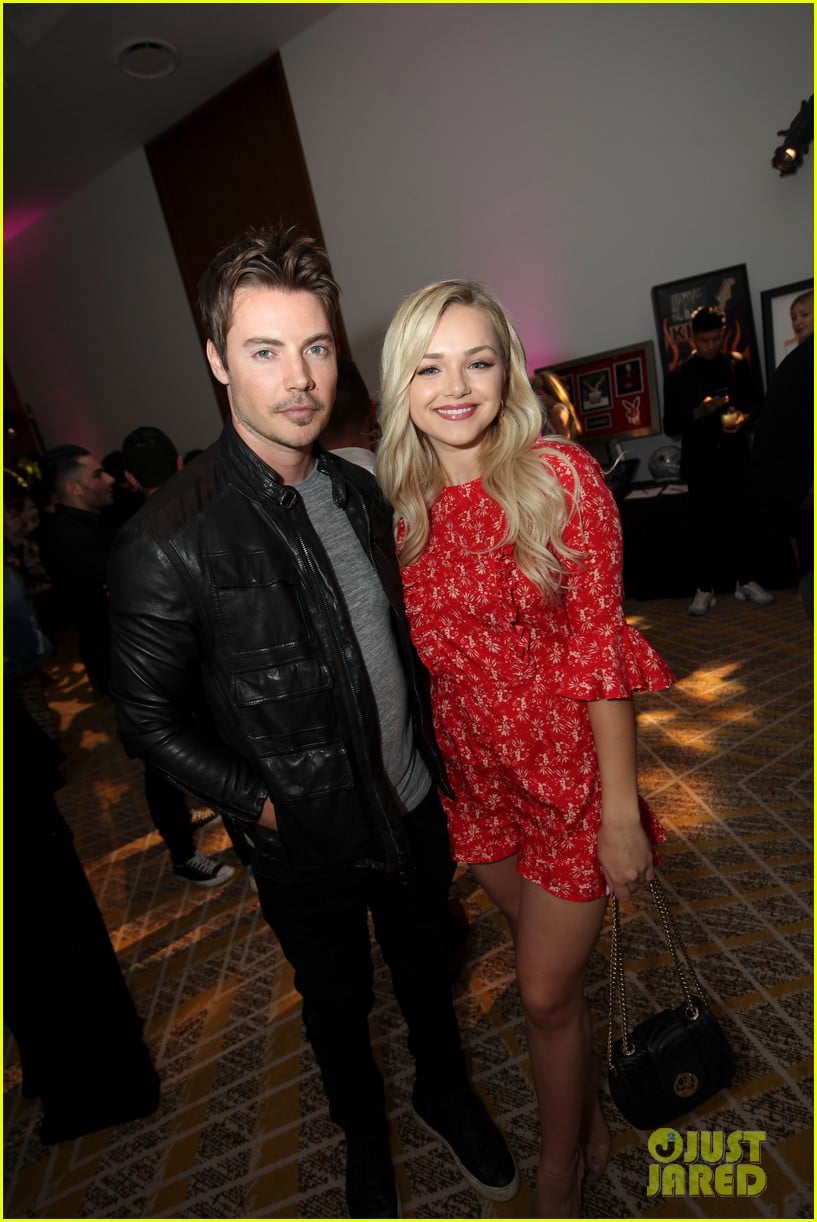 Josh Henderson & Girlfriend Oana Gregory Enjoy a Date Night at The