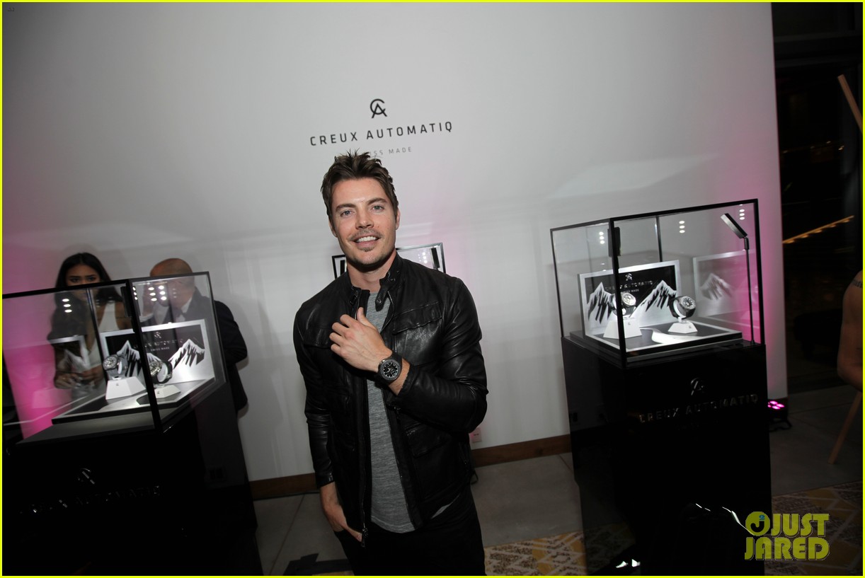 Josh Henderson & Girlfriend Oana Gregory Enjoy a Date Night at The