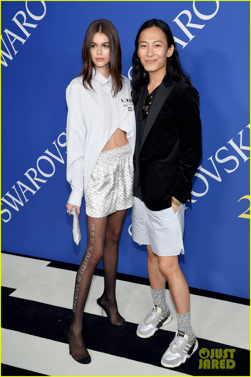 Kaia Gerber Walks the Carpet in Boxers at CFDA Awards 2018!: Photo