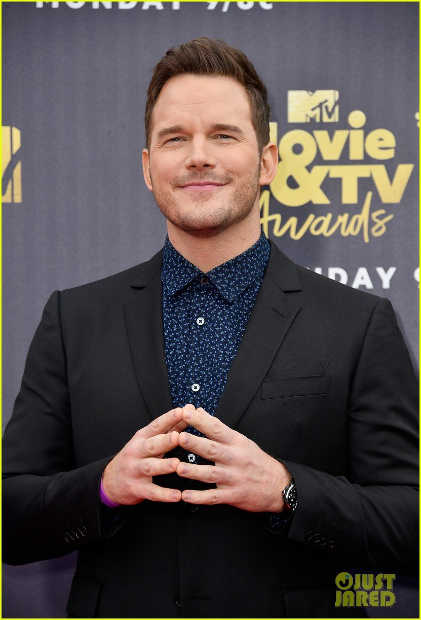Chris Pratt Suits Up for MTV Movie & TV Awards 2018! Photo 4102962