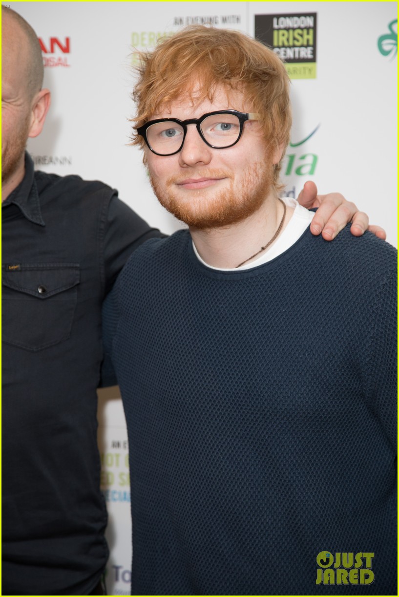Photo ed sheeran holds charity concert for intimate crowd at irish