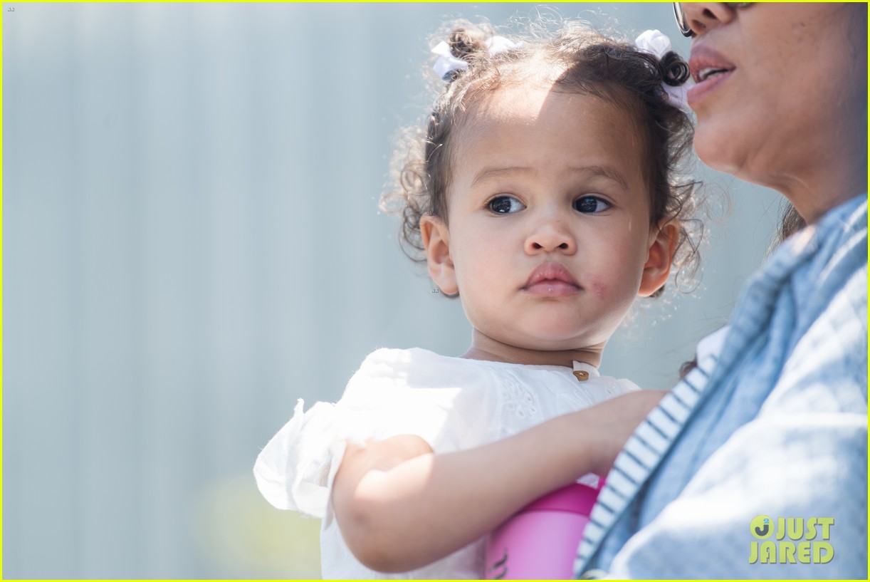 Chrissy Teigen Brings Newborn Son Miles to Families Belong Together(02)