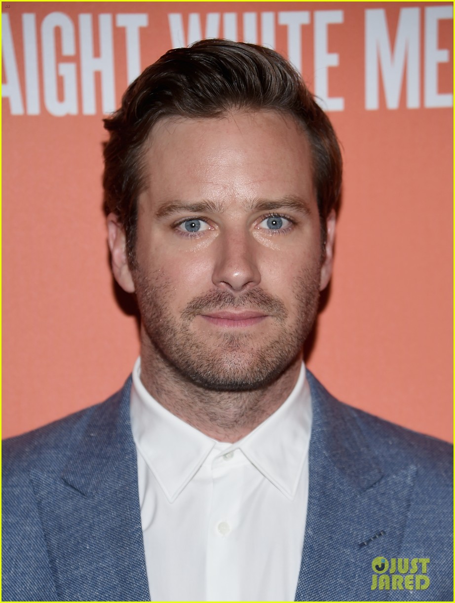 Armie Hammer Celebrates Opening Night of 'Straight White Men' Photo
