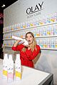 Ashley Benson Blows a Soapy Kiss at Olay's Beautycon 2018 Booth!: Photo