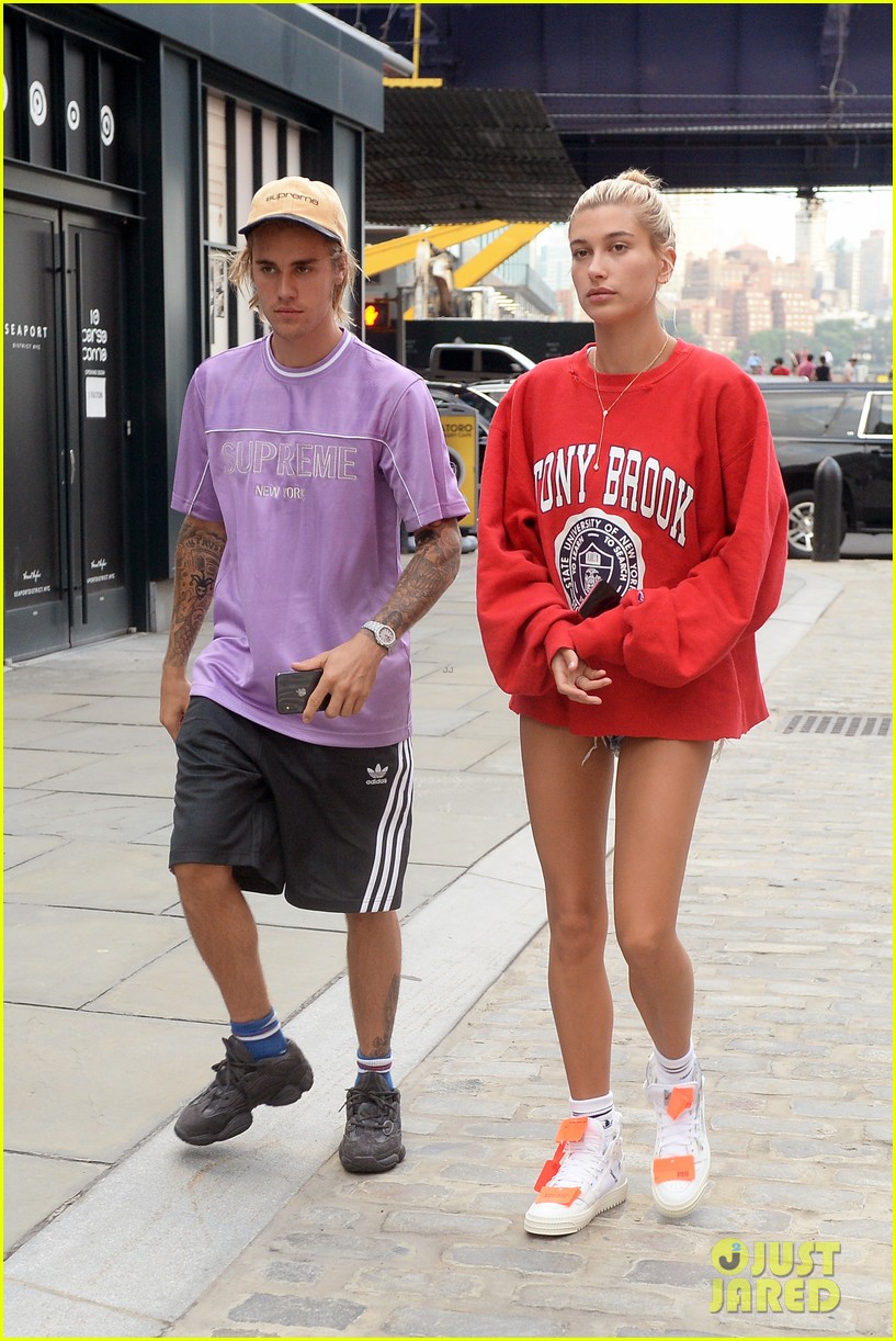 Justin Bieber & Hailey Baldwin Go On an Afternoon Movie Date! Photo