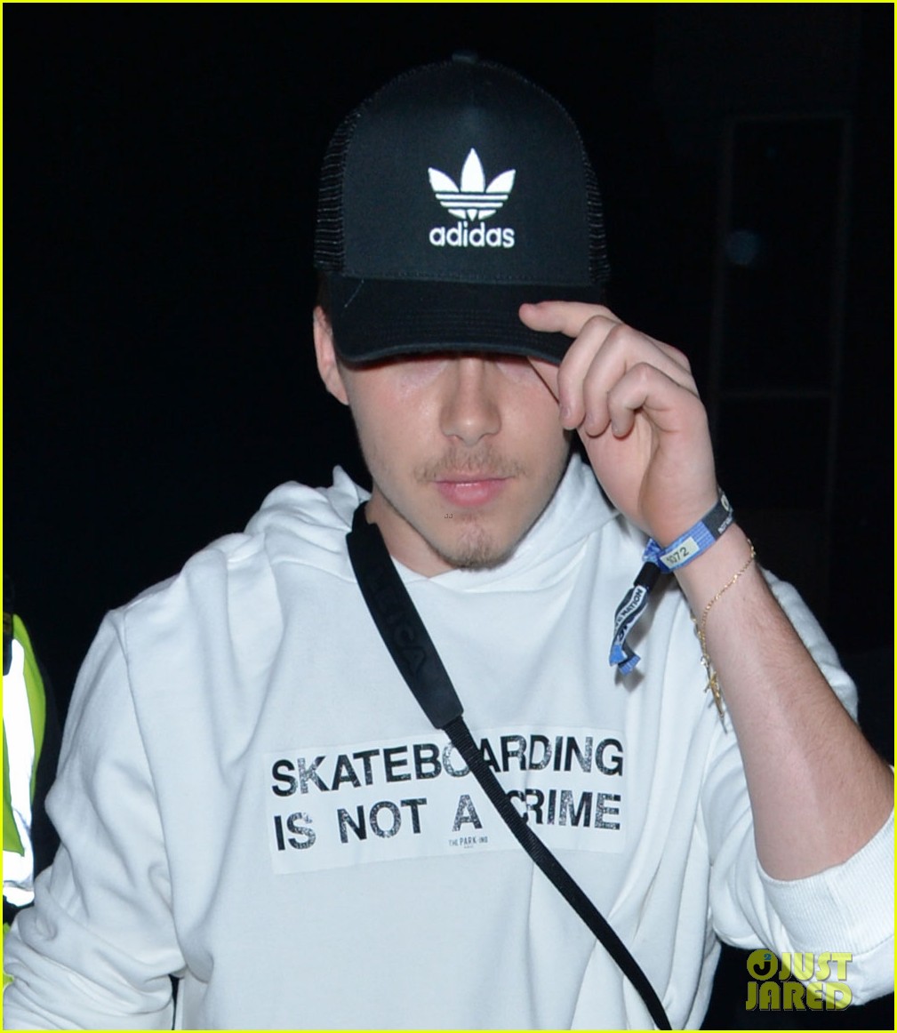 Brooklyn Beckham & Girlfriend Lexy Panterra Enjoy a Night Out in London