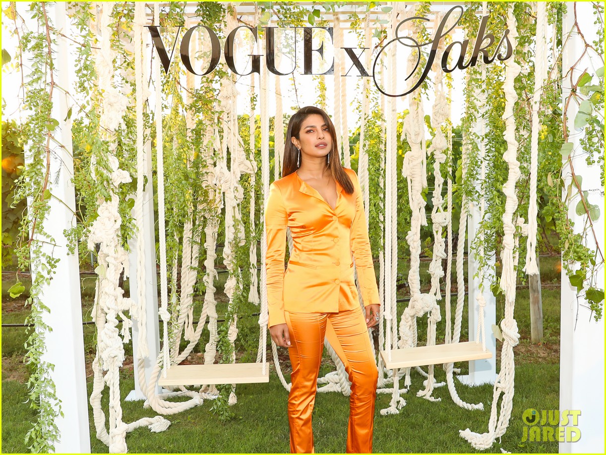 Priyanka Chopra Shines Bright at Saks Fifth Avenue x Vogue Summer Party