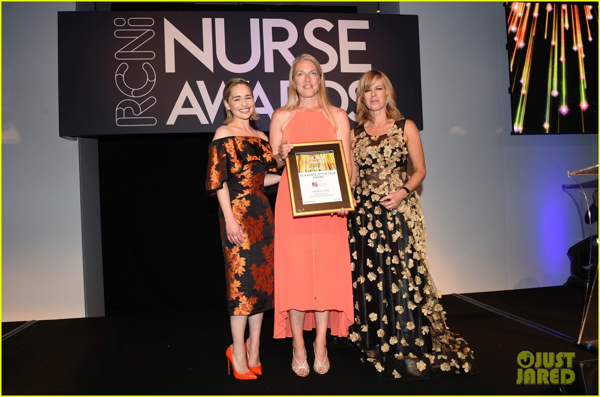 Photo: emilia clarke nurse of the year awards 20 | Photo 4111211 | Just
