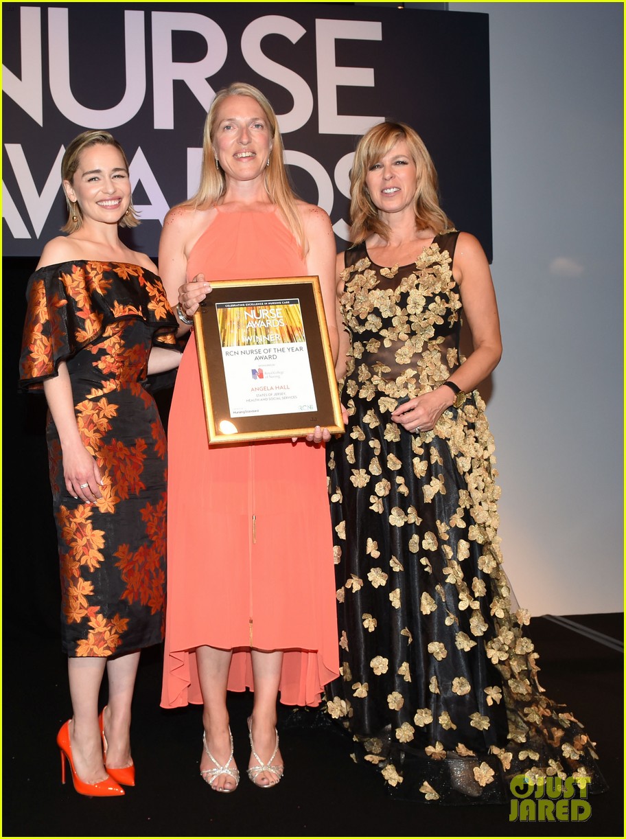 Emilia Clarke Honors Nurses for Caring for Her Late Father: Photo