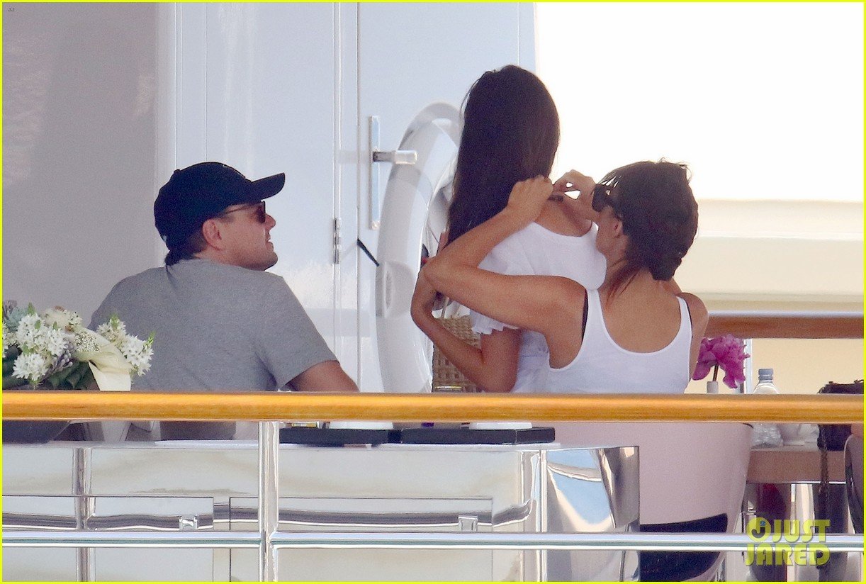 Photo: leonardo dicaprio relaxes on a yacht with camila morrone 38