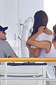 leonardo dicaprio relaxes on a yacht with camila morrone 37