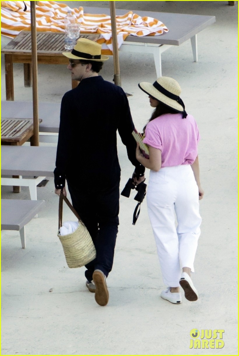 Felicity Jones & Husband Charles Guard Hit the Beach During Their