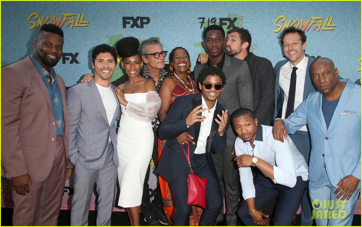 Damson Idris & ‘Snowfall’ Cast Celebrate Season 2 Premiere - Watch