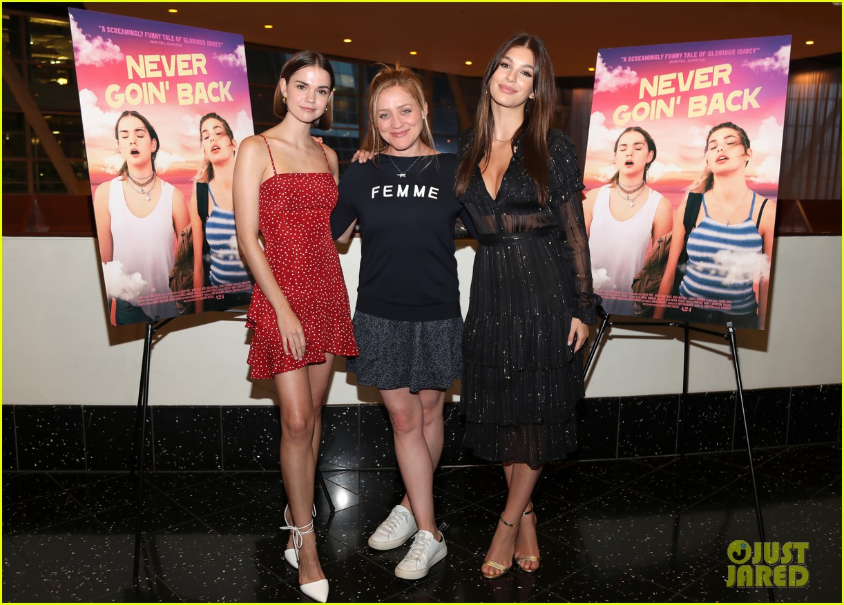 Photo: maia mitchell joins costars at never goin back screening in la