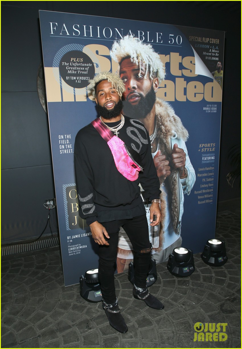 Photo: odell beckham jr lindsey vonn more step out for sports