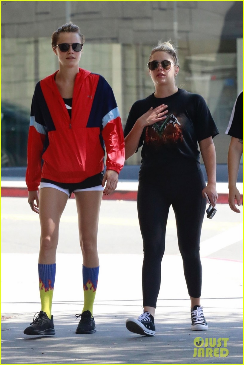 cara delevingne ashley benson hit the spa in weho 044125910