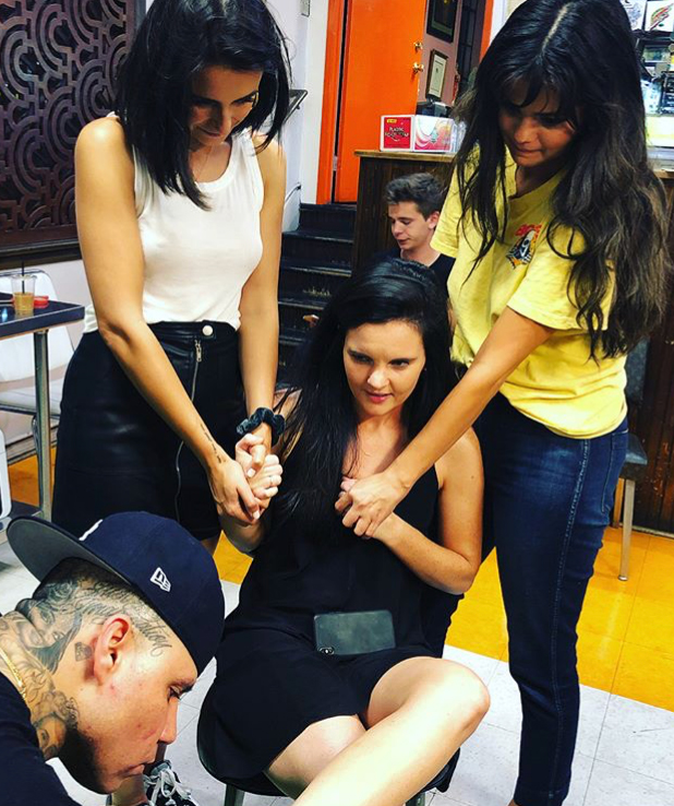 Selena Gomez Gets Matching Tattoos with Her Four Best Friends! Photo