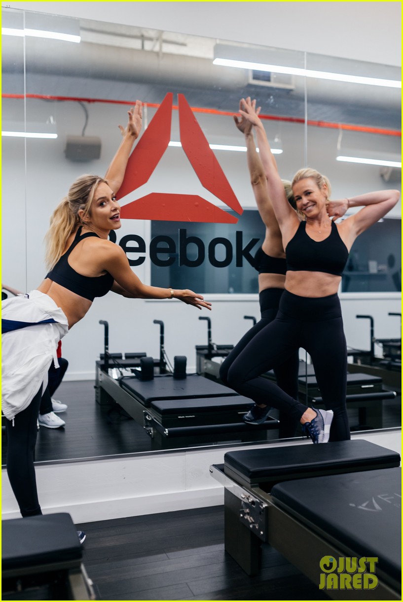 Chelsea Handler & Jenny Mollen Work It Out at Flex Studios NYC! Photo