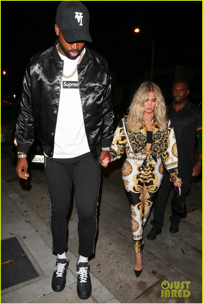 Khloe Kardashian Joins Tristan Thompson for Friday Dinner Date: Photo