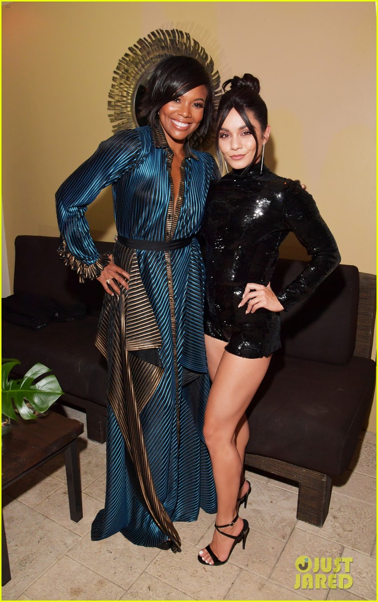 Vanessa Hudgens Goes Glam at Michael Jackson Diamond Birthday