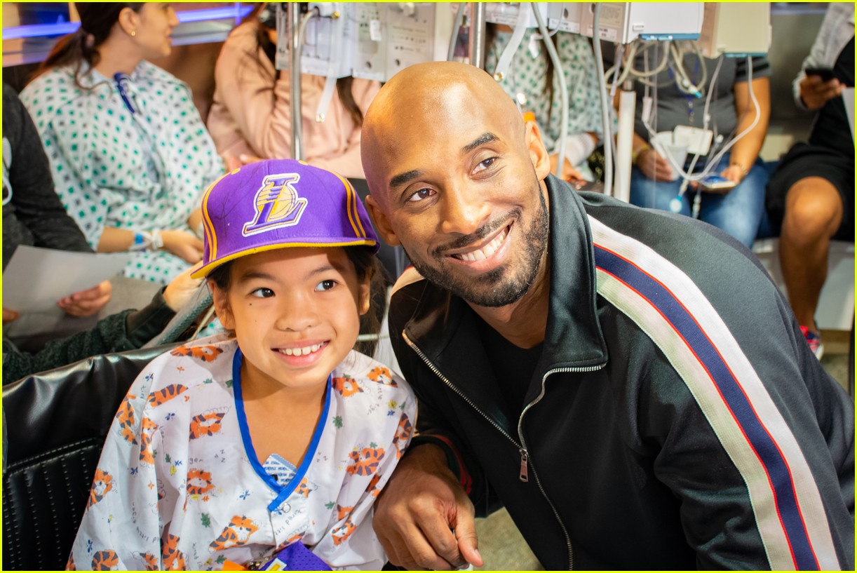 Kobe Bryant Surprises Kids at Children's Hospital of Orange County